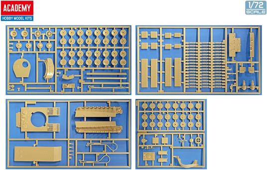 German Tiger- I Ver. Late decal per 5 versioni - 3