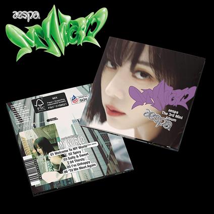My World - The 3rd Mini Album (Poster Version - Winter Cover) - CD Audio di Aespa