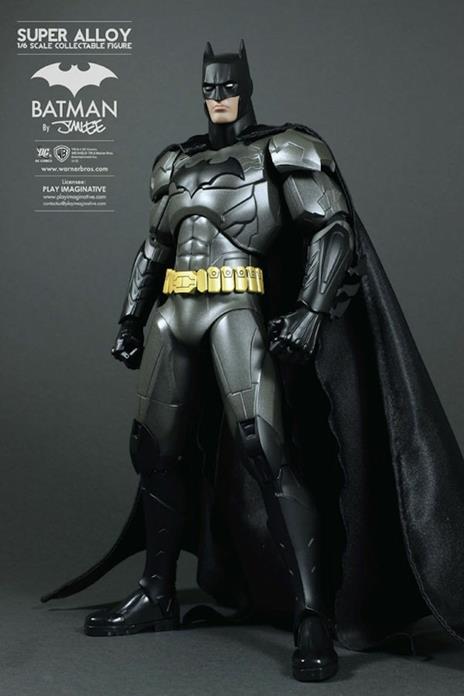 Dc Comics Play Imaginative Super Alloy Batman By Jim Lee 1/6 Limited Figure - 5