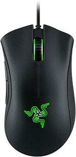 Razer DeathAdder Essential - Mouse da gioco essenziale con sensore ottico da 6.400 DPI - Mouse da gioco essenziale con sensore ottico da 6.400 DPI (Forma ergonomica,5 pulsanti hyperesponse) Nero