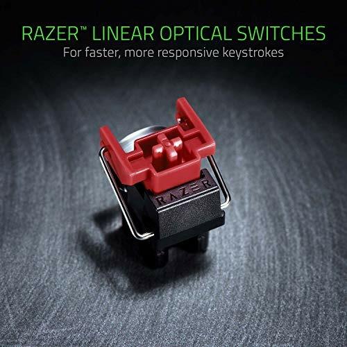 Razer Huntsman Tournament Edition Tastiera da Gioco con Tasti Ottici Lineari Razer (Tasti PBT a Doppia Iniezione, Cavo Type-C Staccabile, Durata Fino a 100 milioni di Battute), Intl. US Layout, Nero - 2