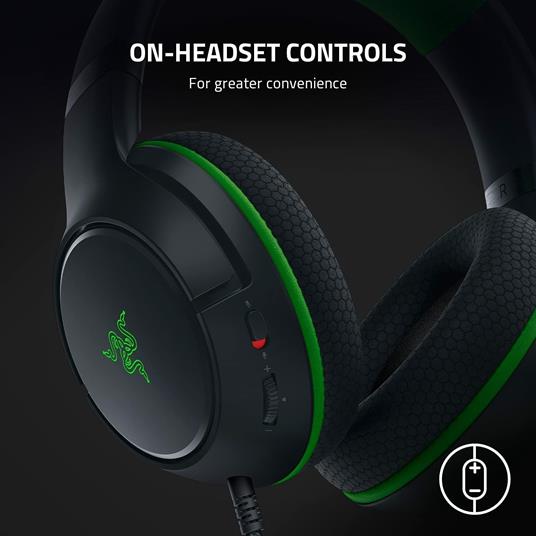 Razer Kaira X Auricolari per Xbox, Nero - 3
