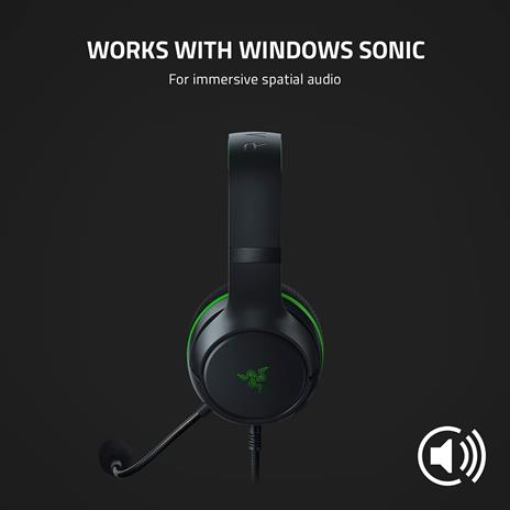 Razer Kaira X Auricolari per Xbox, Nero - 4