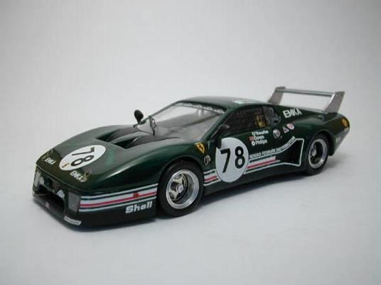 Ferrari 512 Bb Lm #78 23Th Lm 1980 Rourke / Bown / Phillips 1:43 Model Bt9285