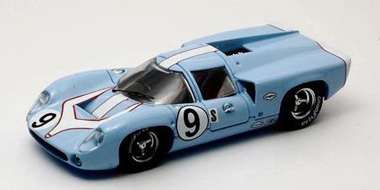 Lola T 70 Coupè #9 Dnf 12 H Sebring 1968 Patrick / Jordan 1:43 Model Bt9310