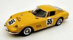 Ferrari 275 Gtb #55 Accident 84 H Nurburgring 1966 Bianchi / De Kein 1:43 Model Bt9280