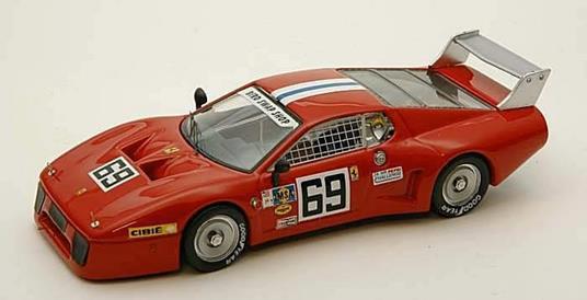 Ferrari 512 Bb Lm #69 36Th 24 H Daytona 1980 Henn-Dieudonnè 1:43 Model Bt9297