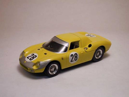 Ferrari 250 Lm #28 7Th 1000 Km Paris 1966 Noblet / Gosselin 1:43 Model Bt9166