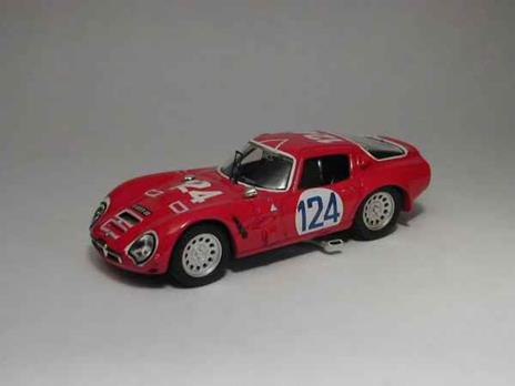 Alfa Romeo Tz2 #124 Dnf Targa Florio 1966 Shangri-La / Federico 1:43 Model Bt9239