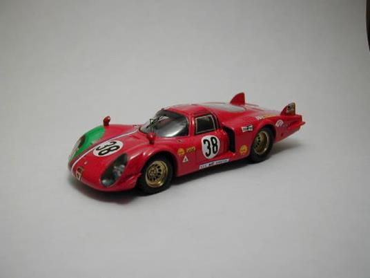 Alfa Romeo 33/2 #38 32Th Lm 1969 Gosselin / Bourgoigne 1:43 Model Bt9284 - 2