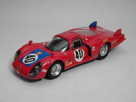 Alfa Romeo 33.2 #40 6Th Lm 1968 M. Casoni / G. Biscaldi 1:43 Model Bt9255