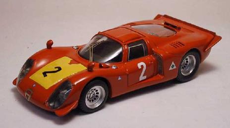 Alfa Romeo 33.2 #2 3Rd 500 Km Imola 1968 M. Casoni / S. Dini 1:43 Model Bt9186
