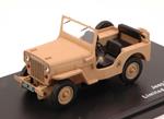 Jeep Willys Cj3B 1953 Open Desert Sand 1:43 Model T9-43039