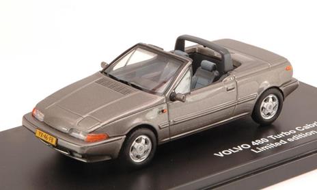 Volvo 480 Turbo Cabriolet 1990 Gun Grey 1:43 Model T9-43065