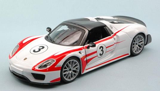 Porsche 918 Weissach Package #3 2013 0-100 2,6 Sec 1:24 Model BU28009W