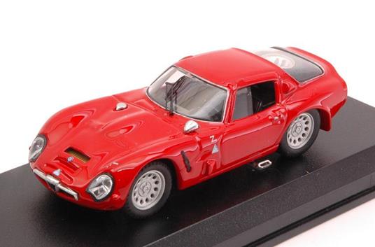 Alfa Romeo Tz2 1966 Red 1:43 Model Bt9087 - 2