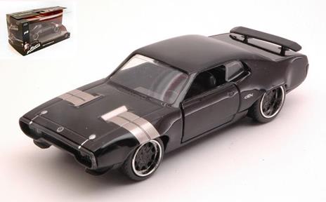 Fast & Furious Dom's Plymouth Gtx Black 1:32 Model Baljada98300 - 2
