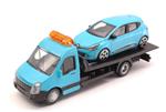 Renault Clio + Flatbed Transporter 1:43 Model Bu31401