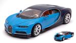 Bugatti Chiron Light Blue / Dark Blue 1:24 Model We24077Bl