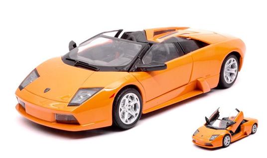 Lamborghini Murcielago Roadster 2007 Orange 1:24 Model Mtm73316Or