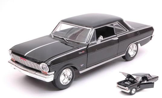 Chevy Nova 1964 Black 1:24 Model Ny71823Bk