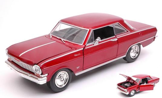 Chevy Nova 1964 Red 1:24 Model Ny71823R