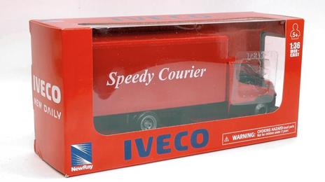 Iveco Daily Centinato Rosso Corriere Speedy Courier 1:36 Model Ny15873F