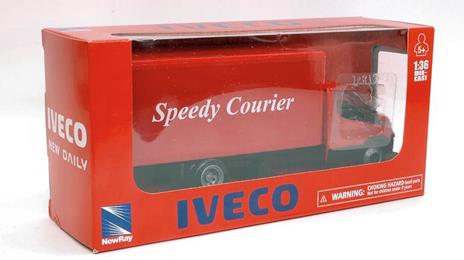 Iveco Daily Centinato Rosso Corriere Speedy Courier 1:36 Model Ny15873F - 2