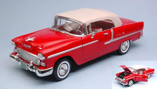 Chevy Bel Air 1955 Red 1:18 Model Mtm73184Rd