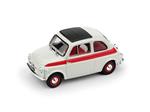 Fiat 500 1959 Tetto Apribile Sport 2A Serie Chiusa Bianco / Rosso 1:43 Model Bm0604