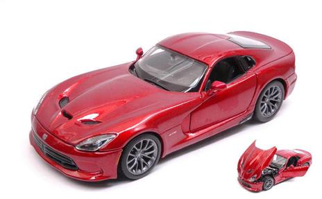 Dodge Viper Gts 2013 Metallic Red 1:24 Model Mi31271R - 2