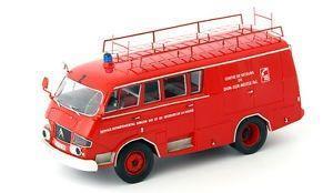 Citroen Typ 350 Belphegor Feuerwehr 1966 1:43 Model Atc12002