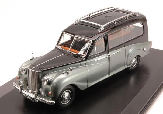 Austin Prince Hearse Black And Silver 1:43 Model Oxfaph003 - 2