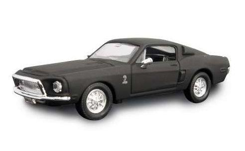 Shelby Gt-500Kr 1968 Matt Black 1:43 Model Ldc94214Mbk - 2