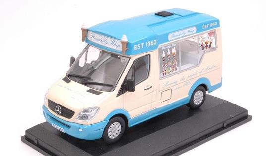 Mercedes Sprinter Whitby Mondial Ice Cream Piccadilly Whip 1:43 Model Oxfwm007 - 2