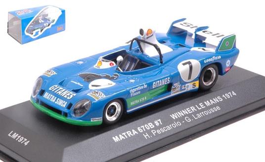 Matra Ms 670 B #7 Winner Lm 1974 H. Pescarolo- / G. Larrousse 1:43 Model Lm1974 Ballm1974 - 2