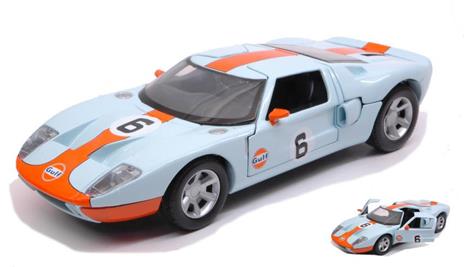 Ford Gt Concept 2004 Gulf Series 1:24 Model Mtm79641 - 2
