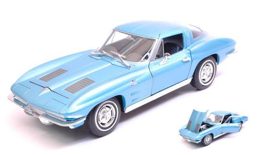 Chevrolet Corvette C2 Metallic Blue 1:24 Model We24073M