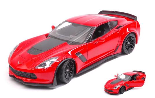 Chevrolet Corvette Z06 Red 1:24 Model We24085R - 2