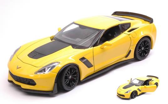 Chevrolet Corvette Z06 Yellow 1:24 Model WE24085Y