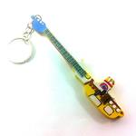 Portachiavi in Legno Forma Chitarra Mod. Exclusive The Beatles Yellow Submarine