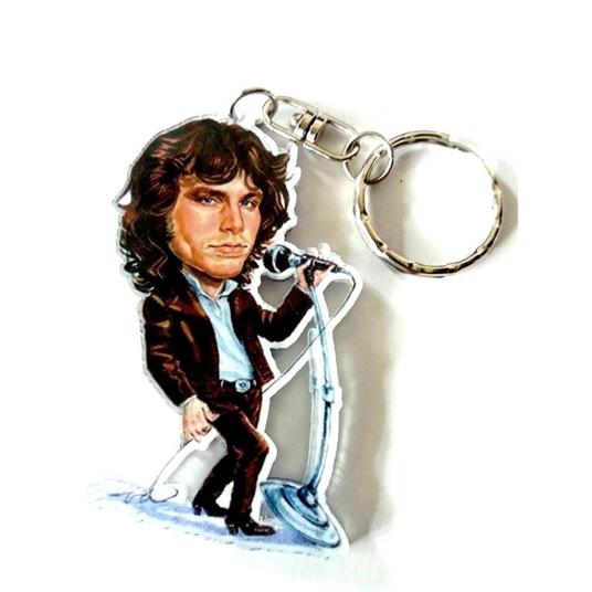 Portachiavi in acrilico caricature Music Legends. Jim Morrison. The Doors - 2