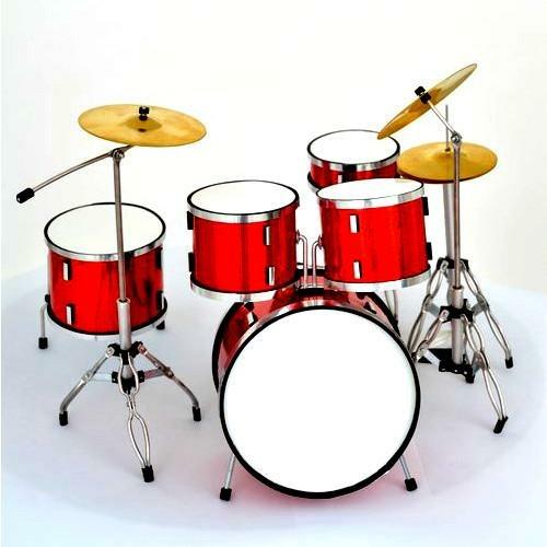 Mini batteria da collezione replica mod. Red Chrome. TOP SELLER