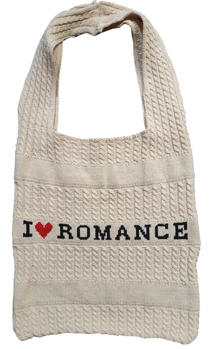 Borsa di maglia I Love Romance - copertina
