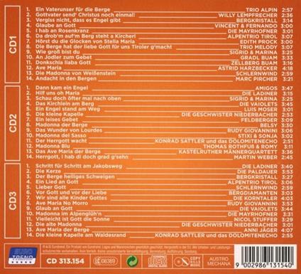 Vaterunser Der Berge - CD Audio
