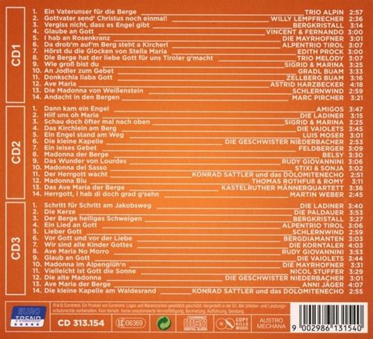 Vaterunser Der Berge - CD Audio