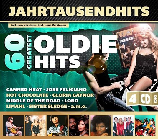 60 Greatest Oldie Hits - CD Audio