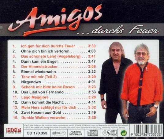 Durchs Feuer - CD Audio di Amigos - 2