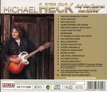 Auf den Spuren von Ronny - CD Audio di Michael Heck