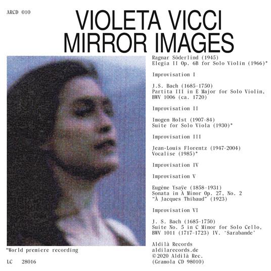 Mirror Images - CD Audio di Violeta Vicci